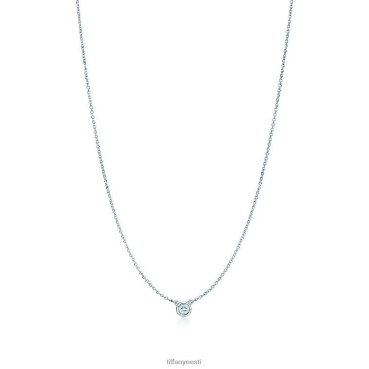 ehted unisex Tiffany FZP8X104 teemandid õue ääres ühe teemandiga ripats