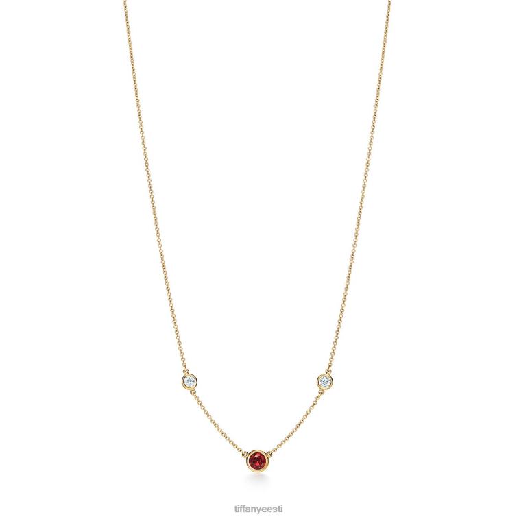 kullas rubiini ja teemantidega