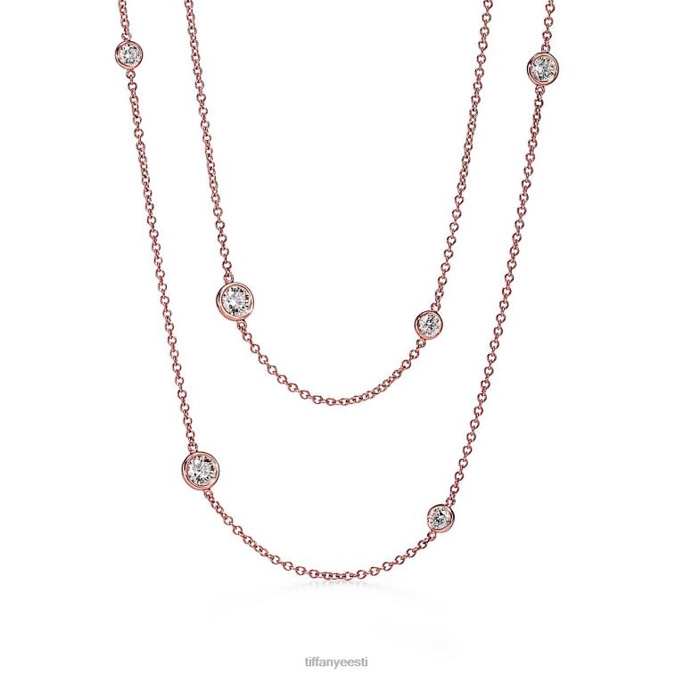 roosast kullast teemantidega