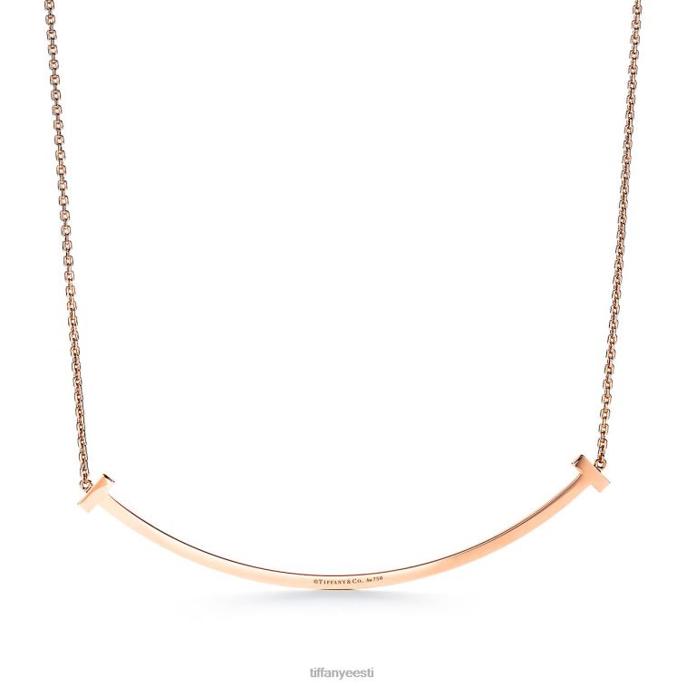 ehted unisex Tiffany FZP8X472 Eriti suur naeratuse ripats 18k roosast kullast