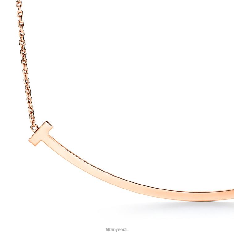 ehted unisex Tiffany FZP8X472 Eriti suur naeratuse ripats 18k roosast kullast