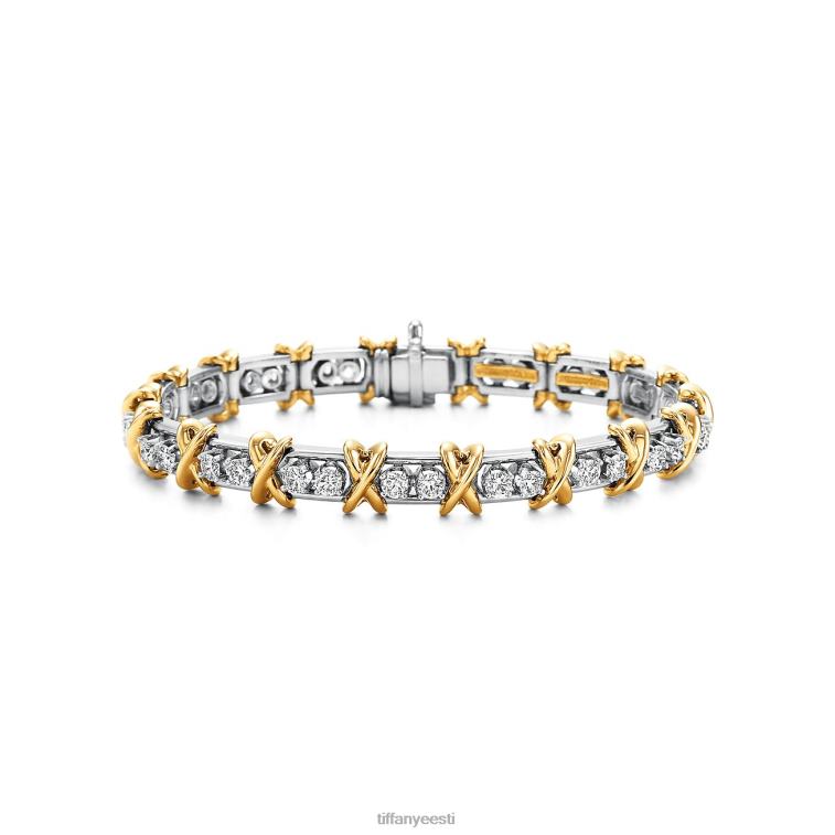 ehted unisex Tiffany FZP8X1021 36 kivist käevõru