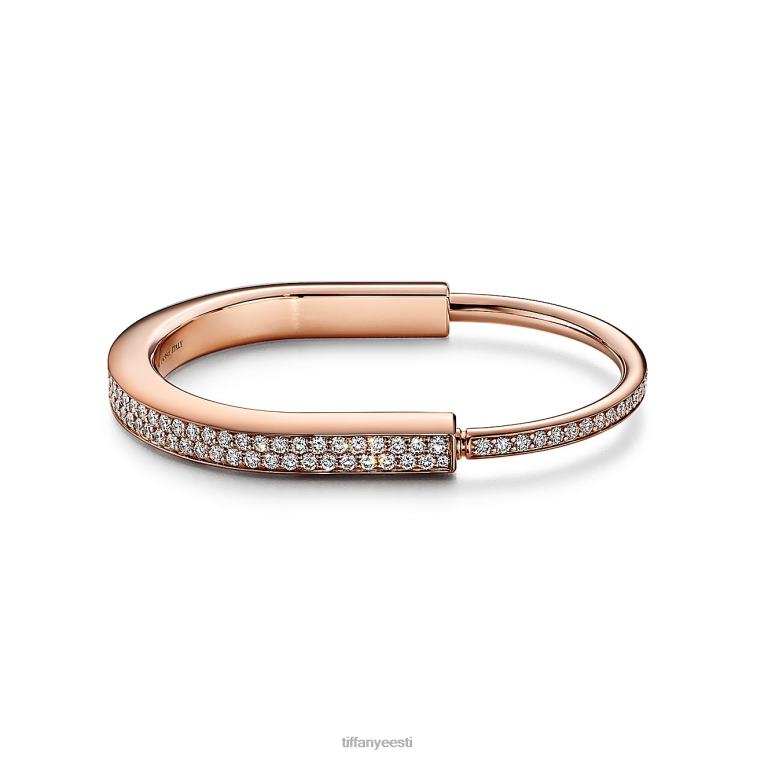 roosast kullast täis sillutatud teemantidega