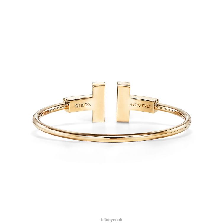 ehted unisex Tiffany FZP8X1185 lai must oonüksist traadist käevõru