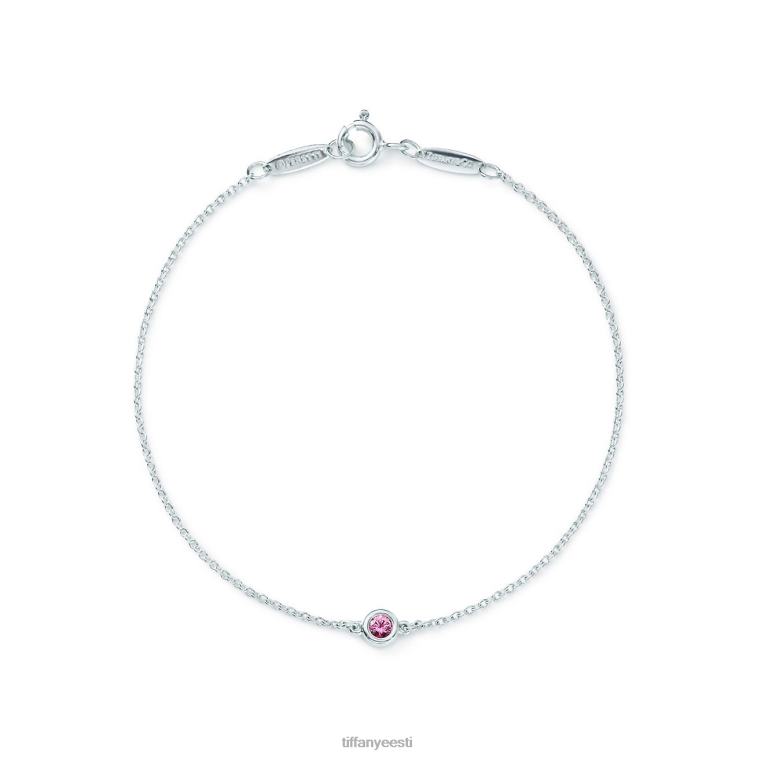 ehted unisex Tiffany FZP8X1272 värvi õue roosa safiir käevõru