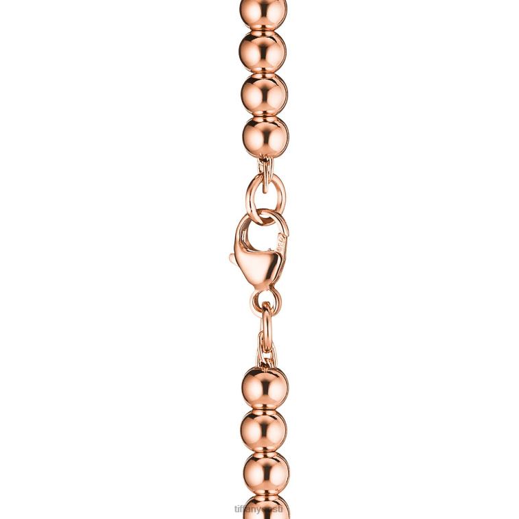 ehted unisex Tiffany FZP8X1275 südamesildiga helmestega käevõru