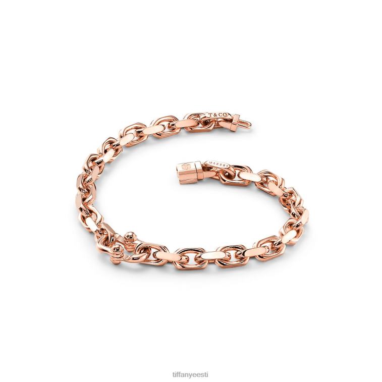 ehted unisex Tiffany FZP8X1278 tootja kitsa ketiga käevõru 18k roosast kullast