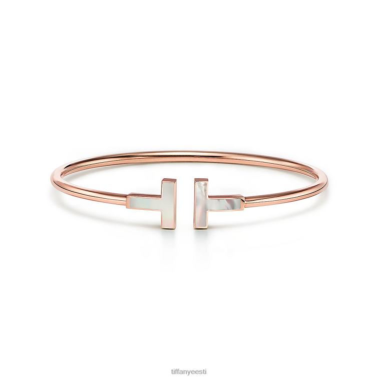 roosast kullast pärlmutteriga