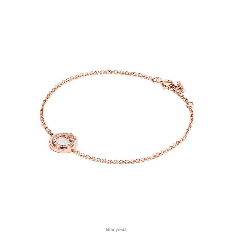 ehted unisex Tiffany FZP8X1425 teemandist ja pärlmutrist ringkäevõru