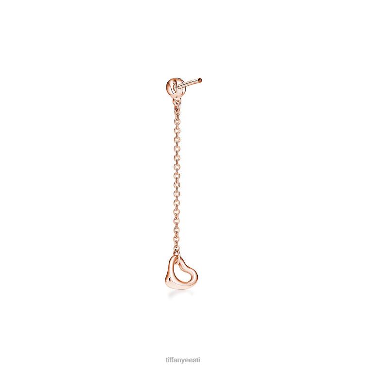 ehted unisex Tiffany FZP8X738 teemandid õue ääres avatud südamega kõrvarõngad