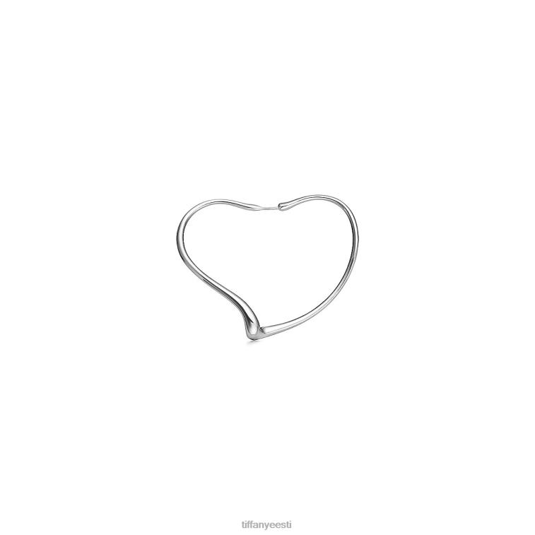 ehted unisex Tiffany FZP8X739 avatud südamega kõrvarõngad