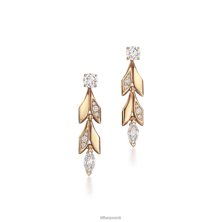 ehted unisex Tiffany FZP8X771 viinapuust konverteeritavad kõrvarõngad