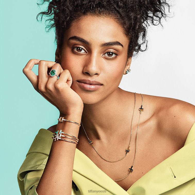 ehted unisex Tiffany FZP8X862 türkiissinised ümmargused kõrvarõngad