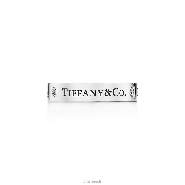 ehted unisex Tiffany & Co. FZP8X1574 bändi sõrmus