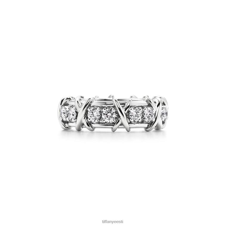 ehted unisex Tiffany FZP8X1449 kuusteist kivist sõrmust