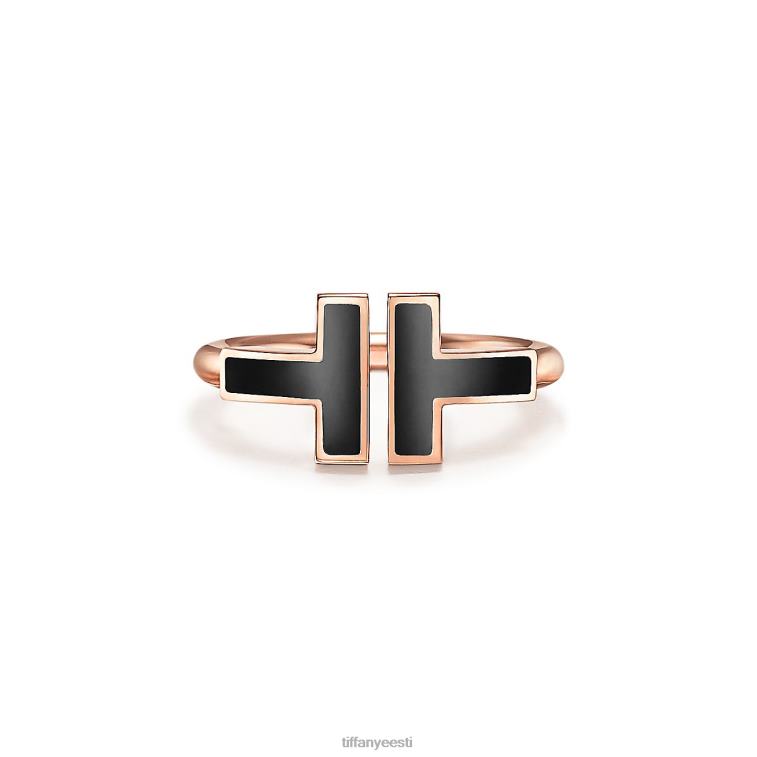 ehted unisex Tiffany FZP8X1542 must oonüksist traatrõngas