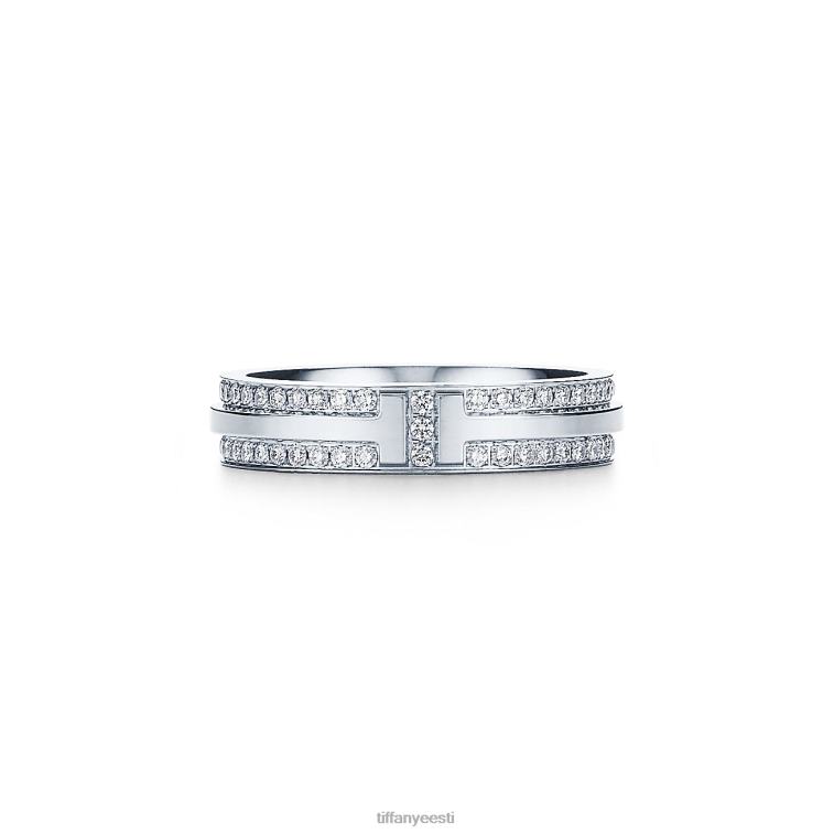 ehted unisex Tiffany FZP8X1557 kitsas sillutada teemantsõrmus