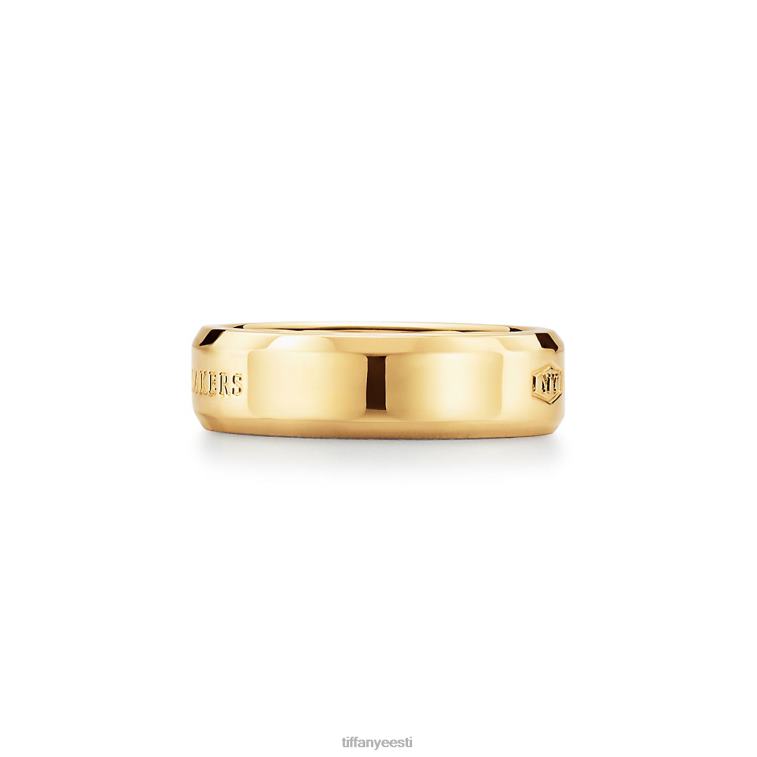 ehted unisex Tiffany FZP8X1573 maker keskmise viiluga sõrmus 18k kullast