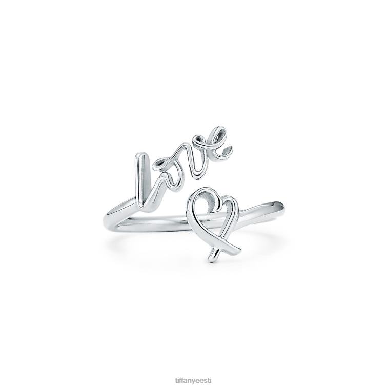 ehted unisex Tiffany FZP8X1702 armastav südamesõrmus