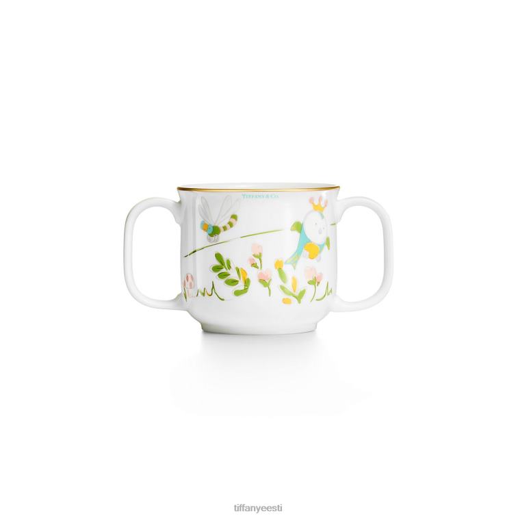 Kodu kaunistus lapsed Tiffany FZP8X2595 maismaaloomade kahe käepidemega beebitops