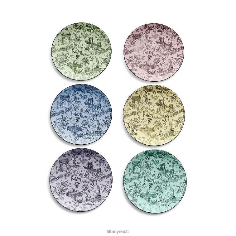 Kodu kaunistus unisex Tiffany FZP8X2071 magustoidu taldrikud