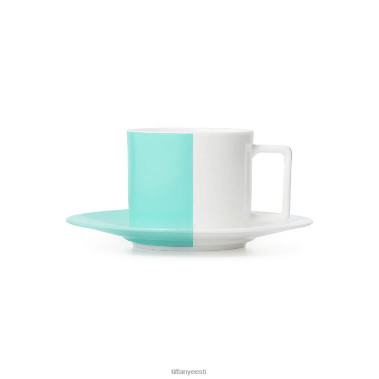 Kodu kaunistus unisex Tiffany FZP8X2108 teetass ja alustass