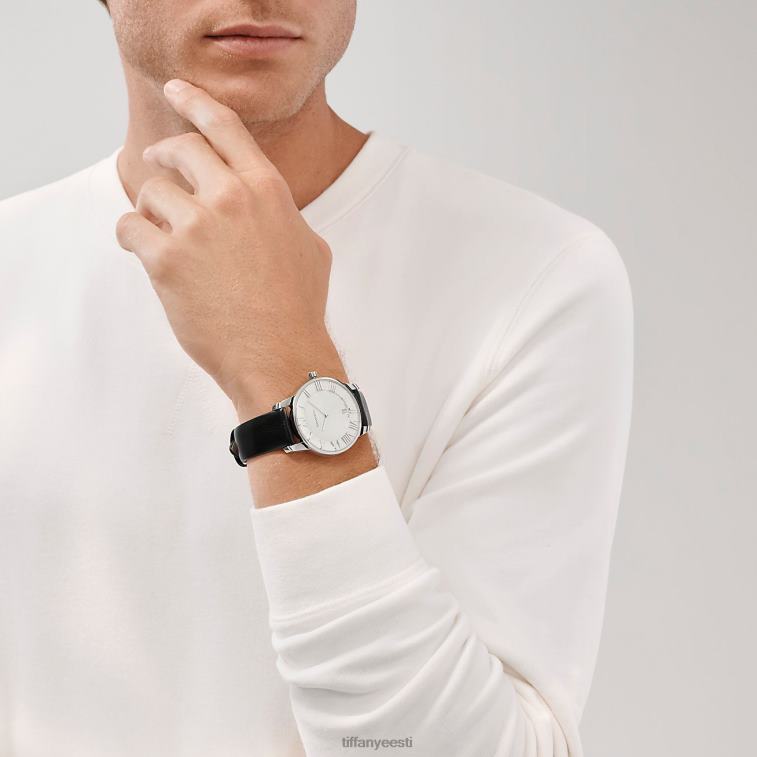 klassikaline ese unisex Tiffany FZP8X1942 Kahe käega 37,5 mm käekell