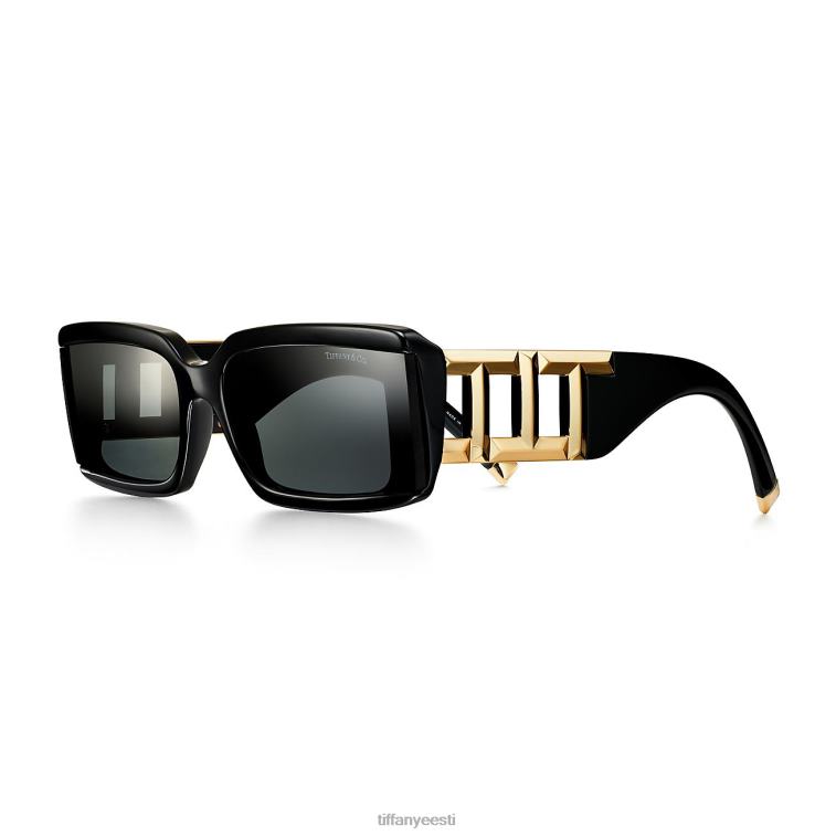 mustas atsetaadis tumehallide läätsedega