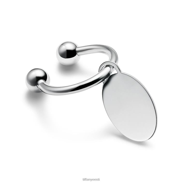 tarvikud unisex Tiffany FZP8X2731 ovaalne sildiga kruvikuuli võtmehoidja