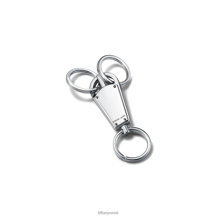 tarvikud unisex Tiffany FZP8X2754 Hõbedast ja roostevabast terasest toateenija võtmehoidja